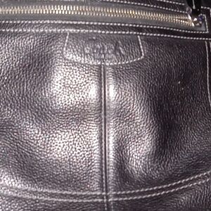 Coach leather purse